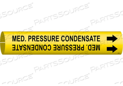 OEM#: 4094-CPIPE MARKER MED. PRESSURE CONDENSATE YEL by Brady Americas