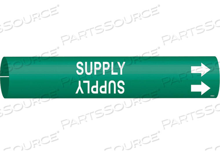 OEM#: 4139-APIPE MARKER SUPPLY GREEN 3/4 TO 1-3/8 IN by Brady Americas