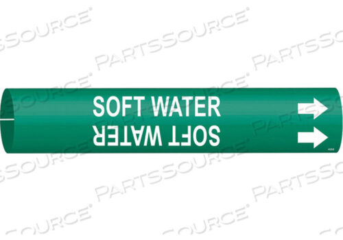 OEM#: 4125-DPIPE MARKER SOFT WATER GREEN 4 TO 6 IN by Brady Americas