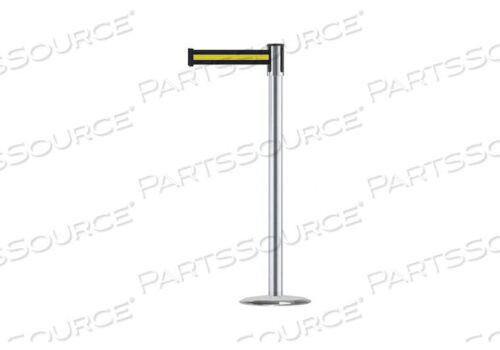 OEM#: 890U-1S-1S-1S-STD-NO-S4X-CBARRIER POST WITH BELT POLISHED SATIN by Tensabarrier