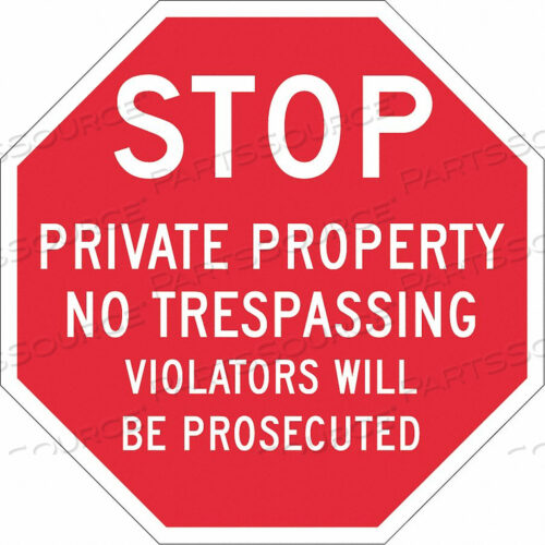 OEM#: ST-038-12HASTOP SIGN 12 X 12IN WHT/R AL ENG TEXT by Lyle Signs Inc.