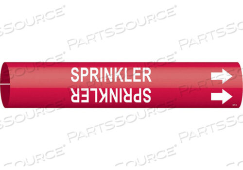 OEM#: 4277-APIPE MARKER SPRINKLER RED 3/4 TO1-3/8 IN by Brady Americas