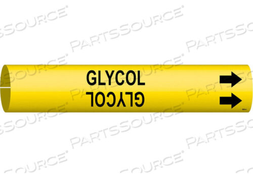 OEM#: 4068-APIPE MARKER GLYCOL YEL 3/4 TO 1-3/8 IN by Brady Americas
