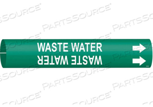 OEM#: 4153-BPIPE MARKER WASTE WATER 1-1/2TO2-3/8 IN by Brady Americas