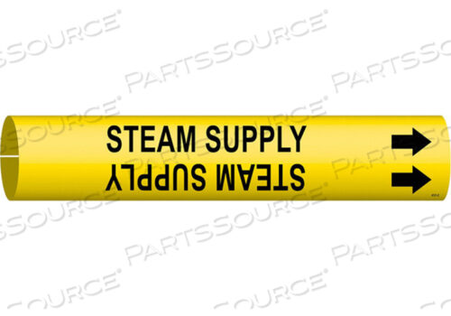 OEM#: 4131-CPIPE MARKER STEAM SUPPLY 2-1/2TO3-7/8 IN by Brady Americas