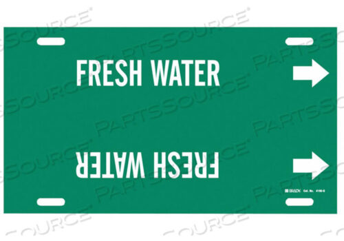 OEM#: 4186-GPIPE MARKER FRESH WATER GRN 8 TO9-7/8 IN by Brady Americas