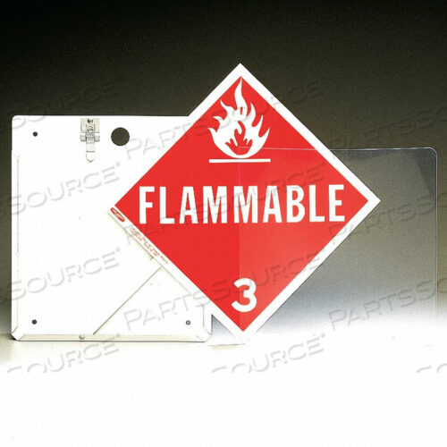 OEM#: 80BACK PLATE PLACARD HOLDER 13-3/4 H by J.J. Keller & Associates