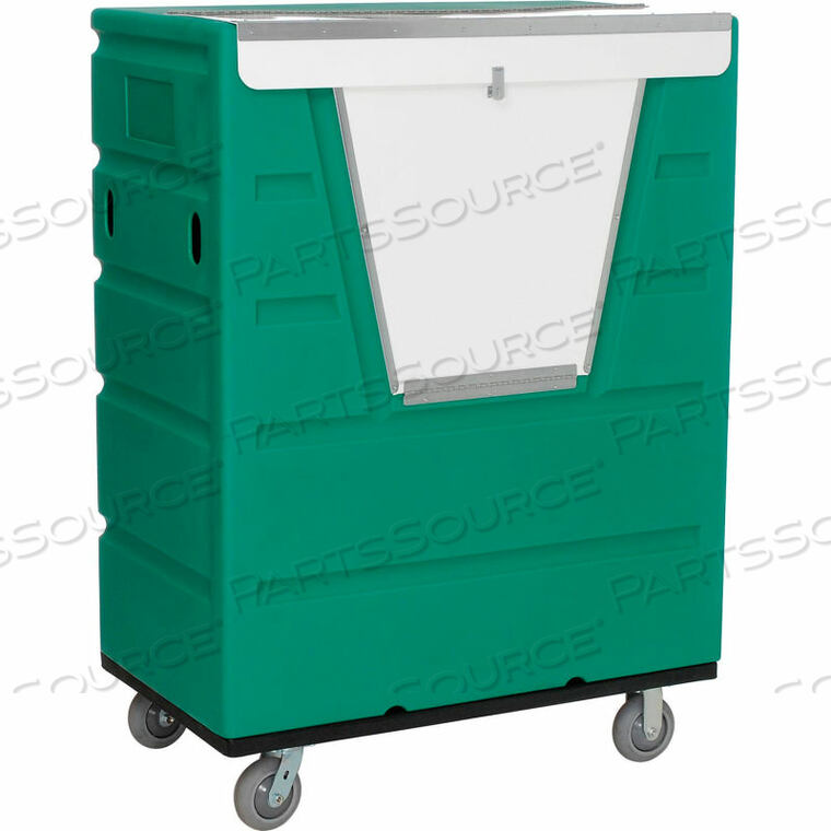 OEM#: BTGNPB-SECHOPPER FRONT PLASTIC SECURITY BULK TRUCK, 43 CU. FT., GREEN by Quality Industries LLC