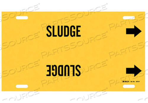 OEM#: 4273-FPIPE MARKER SLUDGE YELLOW 6 TO 7-7/8 IN by Brady Americas