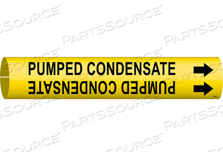 OEM#: 4264-CPIPE MRKR PUMPED CONDENSATE 2-1/2TO3-7/8 by Brady Americas