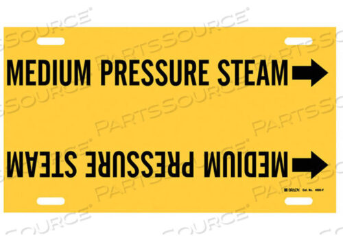 OEM#: 4095-FPIPE MRKR MEDIUM PRESSURE STEAM 6TO7-7/8 by Brady Americas