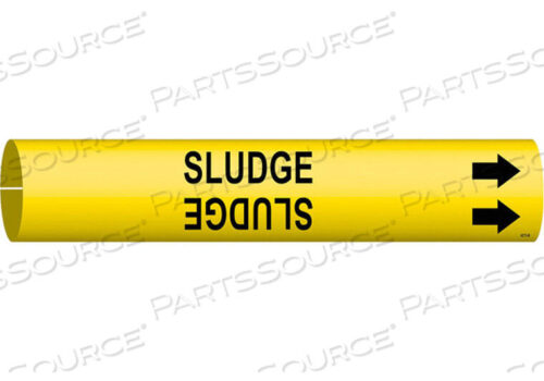 OEM#: 4273-BPIPE MARKER SLUDGE YEL 1-1/2 TO 2-3/8 IN by Brady Americas