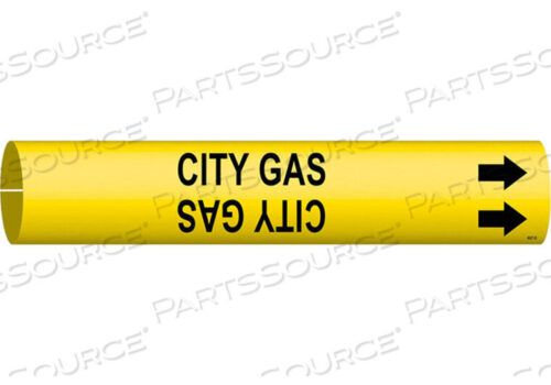 OEM#: 4027-CPIPE MARKER CITY GAS Y 2-1/2 TO3-7/8 IN by Brady Americas