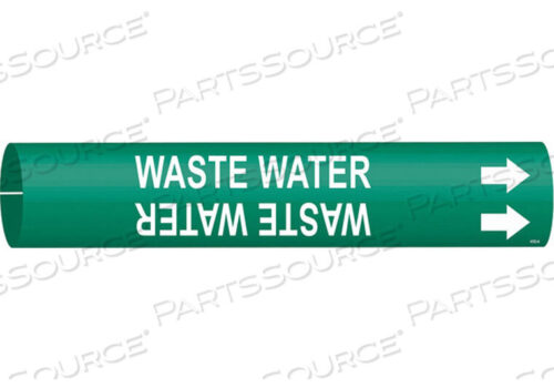 OEM#: 4153-CPIPE MARKER WASTE WATER 2-1/2TO3-7/8 IN by Brady Americas