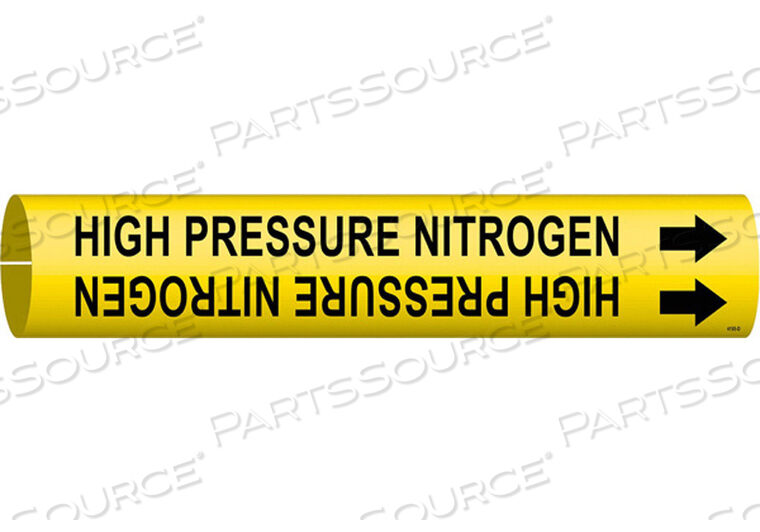 OEM#: 4195-DPIPE MRKR HIGH PRESSURE NITROGEN 4TO6 IN by Brady Americas
