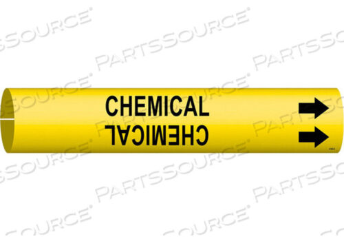 OEM#: 4169-CPIPE MARKER CHEMICAL Y 2-1/2 TO3-7/8 IN by Brady Americas