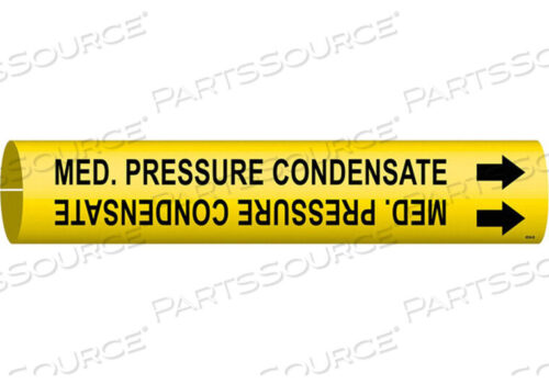 OEM#: 4094-BPIPE MARKER MED. PRESSURE CONDENSATE YEL by Brady Americas