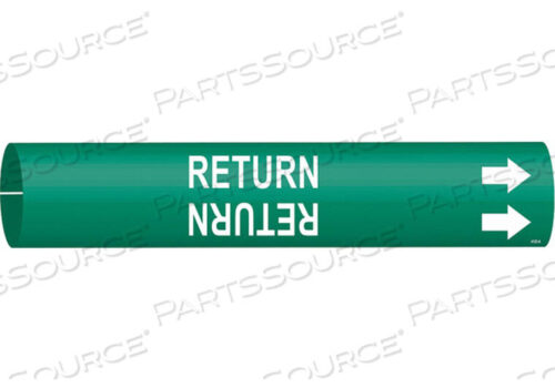 OEM#: 4120-APIPE MARKER RETURN GREEN 3/4 TO 1-3/8 IN by Brady Americas