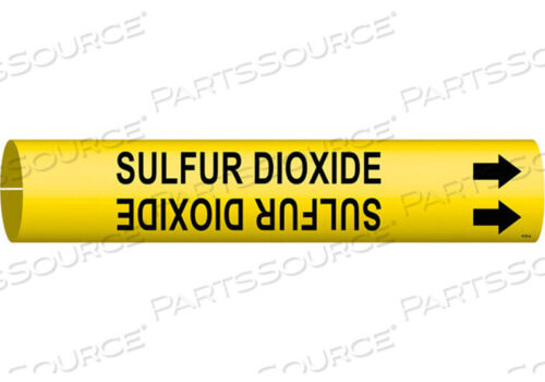OEM#: 4135-APIPE MARKER SULFUR DIOXIDE 3/4TO1-3/8 IN by Brady Americas