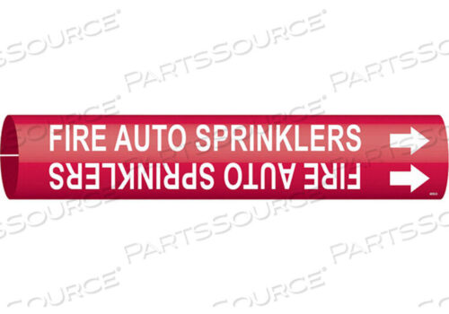 OEM#: 4059-DPIPE MARKR FIRE AUTOSPRINKLERS R 4TO6 IN by Brady Americas