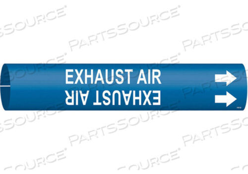 OEM#: 4181-BPIPE MARKER EXHAUST AIR 1-1/2TO2-3/8 IN by Brady Americas