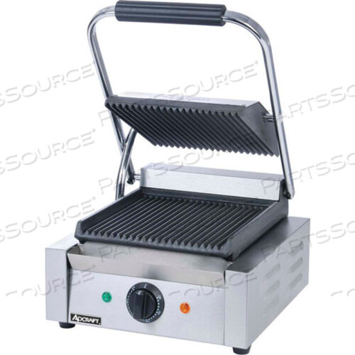 ADCRAFT - SANDWICH GRILL, W/GROOVED PLATES, 120V
