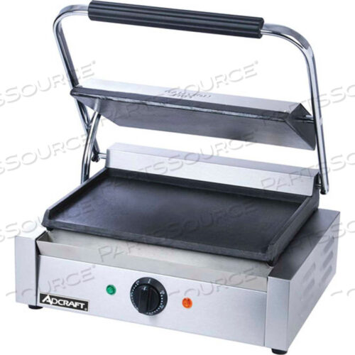 ADCRAFT - PANINI GRILL, W/FLAT PLATES, 120V