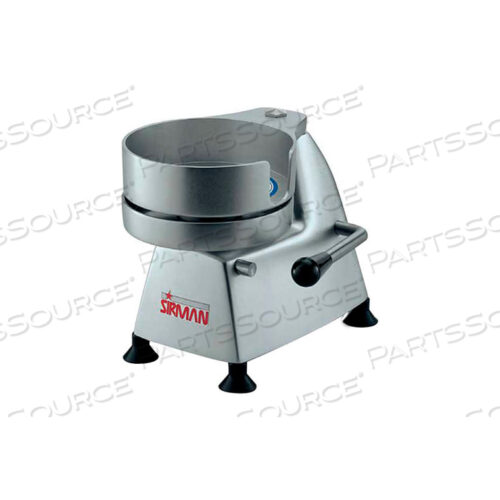 SIRMAN AP6 - MANUAL HAMBURGER PATTY PRESS, ALUMINUM & STAINLESS STEEL, 6 DIA.
