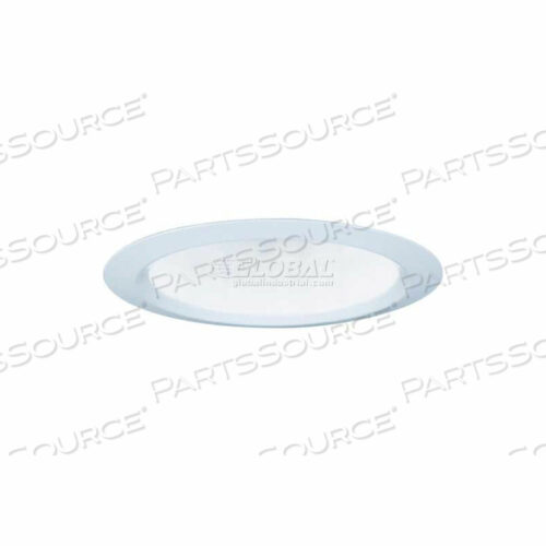 3O1 R12 3 OPEN SHALLOW FINISHING TRIM W/ NARROW FLANGE DROP WHITE