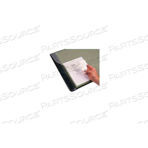 CLEAR SHEET DESK PAD, 19X24, CLEAR