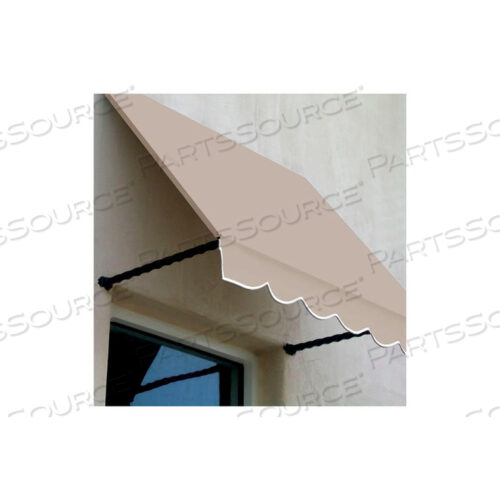 WINDOW/ENTRY AWNING 4-3/8W X 3-11/16H X 2D LINEN