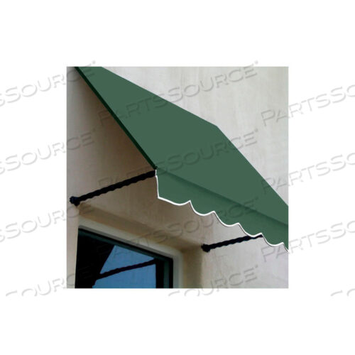 WINDOW/ENTRY AWNING 4-3/8W X 3-11/16H X 2D SAGE