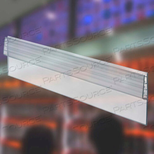 Y-STRIP SIGN HLR W/GRIPS, 2H X 72L, CLR - PKG QTY 5