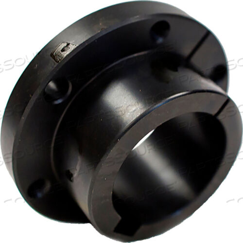 C45 STEEL / BLACK OXIDE QUICK DETACH BUSHING 1-9/16 INCH BORE