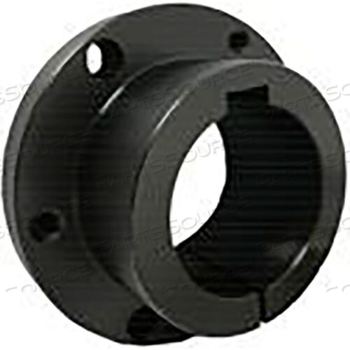 C45 STEEL / BLACK OXIDE QUICK DETACH BUSHING 38MM BORE
