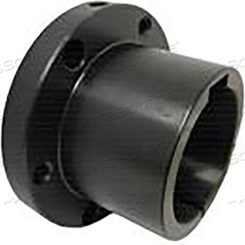 C45 STEEL / BLACK OXIDE QUICK DETACH BUSHING 9/16 INCH BORE