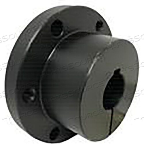 C45 STEEL / BLACK OXIDE QUICK DETACH BUSHING 2-3/4 INCH BORE