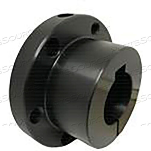 C45 STEEL / BLACK OXIDE QUICK DETACH BUSHING 24MM BORE