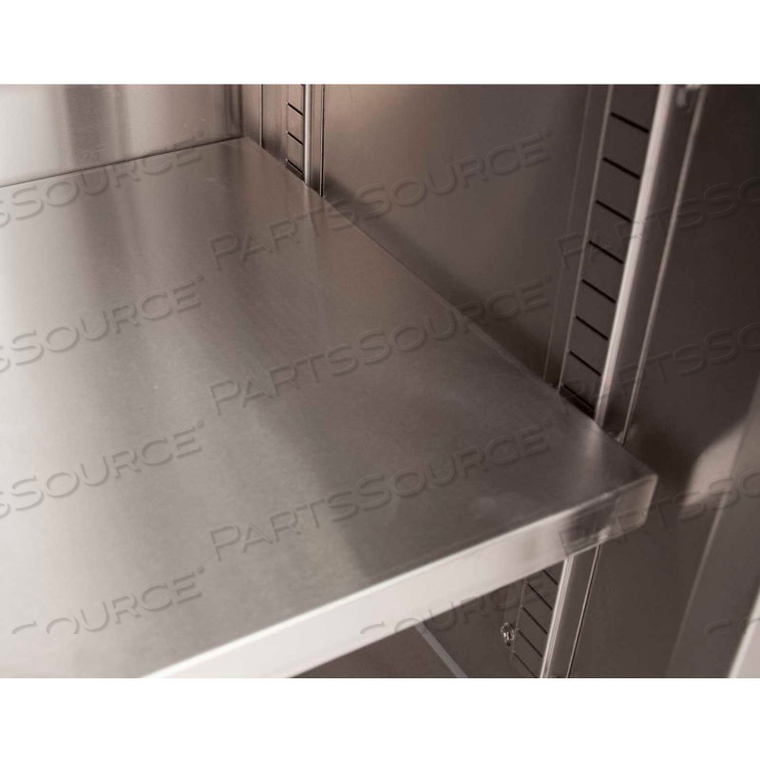 SHELF FOR 36 X 21 UNDERBAR ADJUSTABLE GLASS UNIT WITH 4 CLIPS