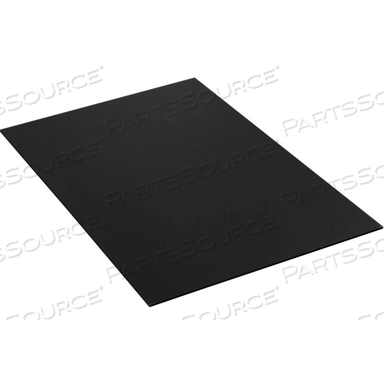 OEM#: PCS4896BPLASTIC CORRUGATED SHEETS 48 X 96 BLACK by Box Packaging Inc