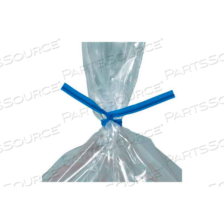 OEM#: PLT7BPLASTIC TWIST TIES 7 X 5/32 BLUE 2,000 PACK by Box Packaging Inc