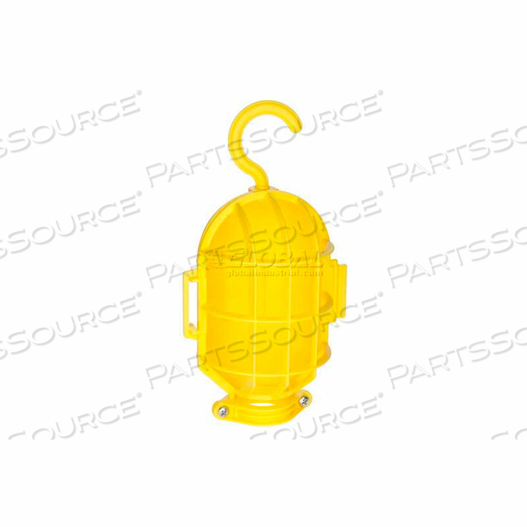 REPLACEMENT NON-METALLIC LAMP GUARD FOR INCANDESCENT LIGHT SL-105, YELLOW