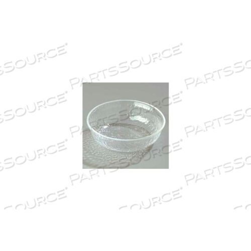 PEBBLED BOWL 16 OZ., CLEAR