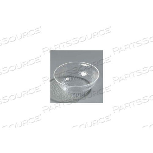 PEBBLED BOWL 1 QT., CLEAR