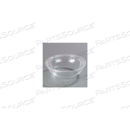PEBBLED BOWL 7 QT., CLEAR