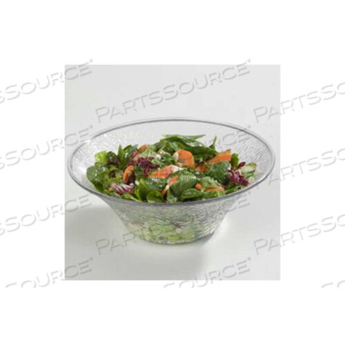 PEBBLED BOWL, 6 QT., CLEAR