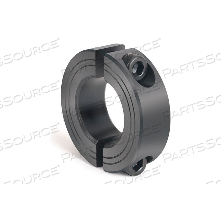OEM#: M2C-35METRIC TWO-PIECE CLAMPING COLLAR, 35MM, BLACK OXIDE STEEL by Climax Metal Products