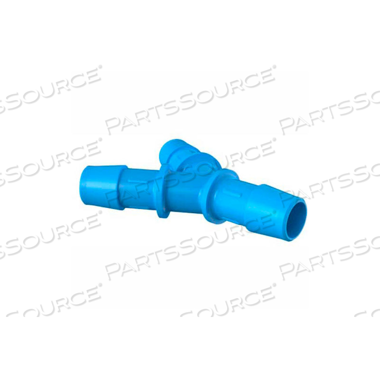 1/2 EQUAL BARBED Y-CONNECTOR, ANTIMICROBIAL NATURAL NON-ANIMAL DERIVED POLYPROPYLENE