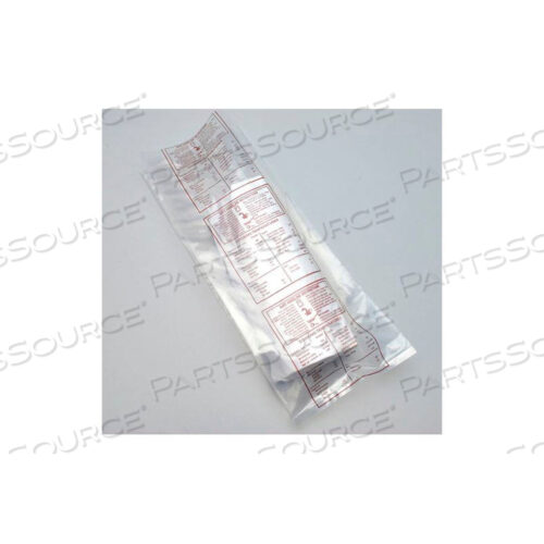 SAFE FOOD HANDLING BAGS 18 X 8 1.5 MIL, PKG QTY 1,000