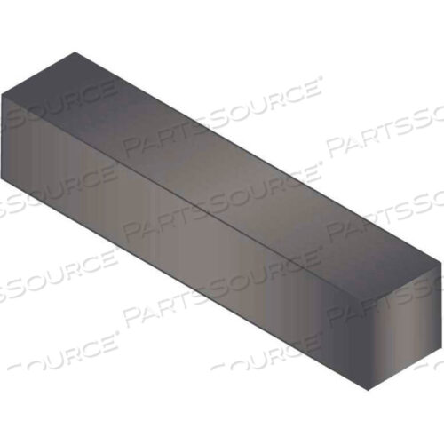 MACHINE KEY - 1/4 X 1/4 X 3-1/2 - FORM B - STEEL - PLAIN - MOLTRIP - ANSI B17.1